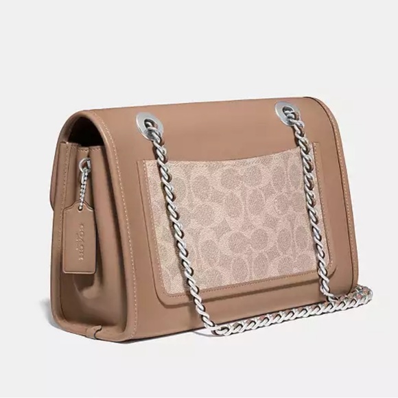 Coach Signature Parker in Sand Taupe, NWT - Picture 4 of 13